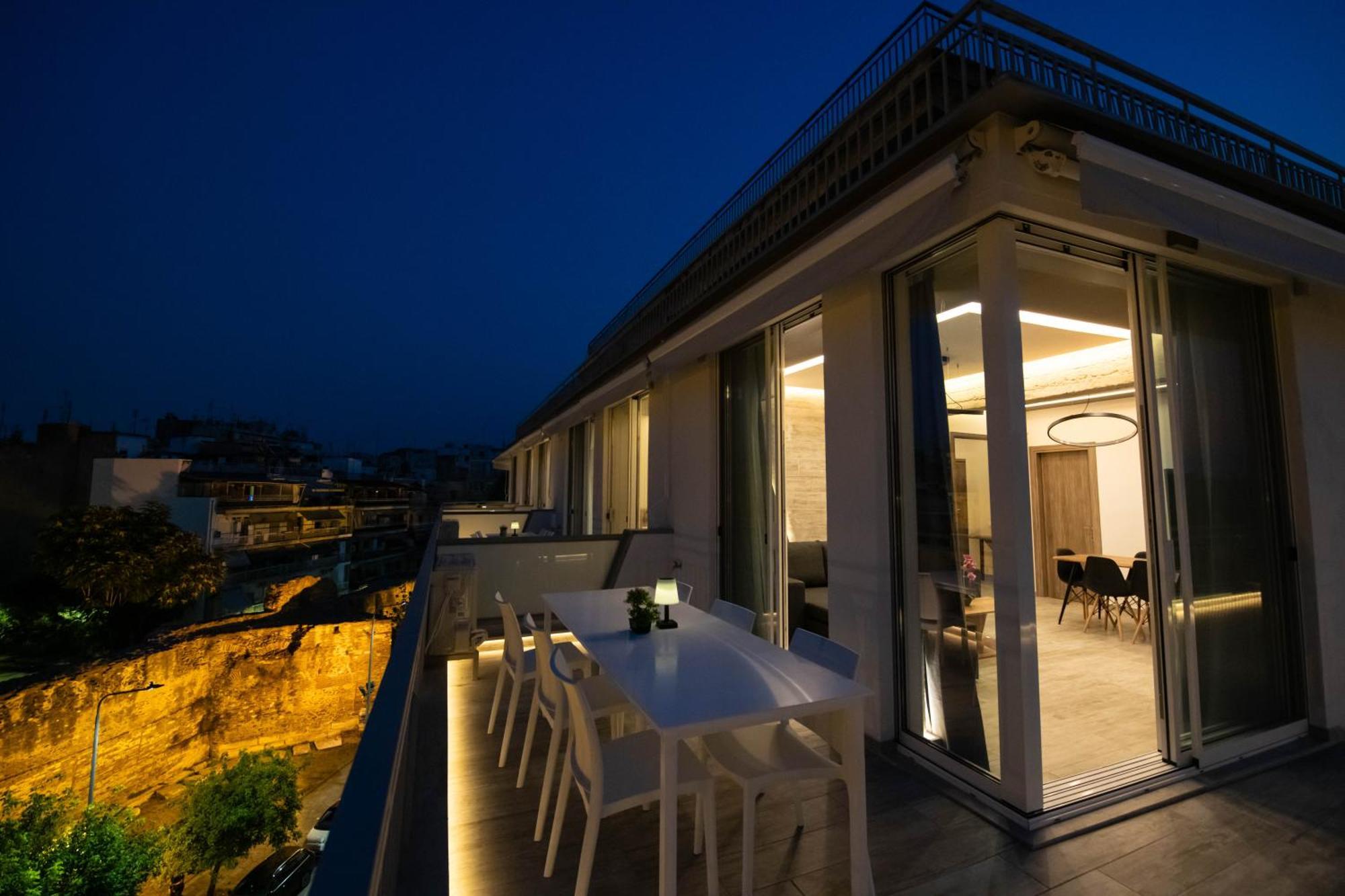 Skia Luxury Living Above The Walls Tessalónica Exterior foto