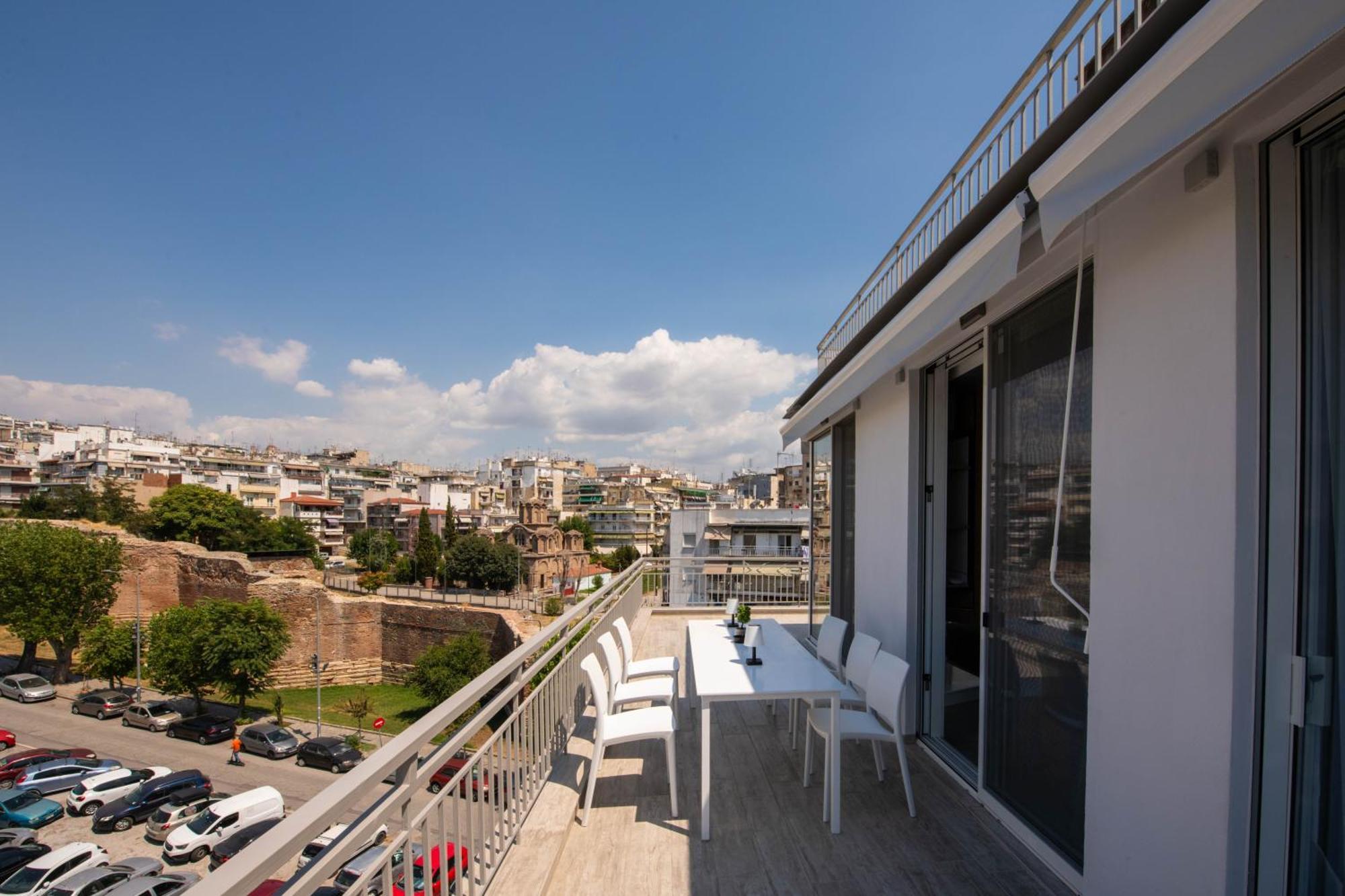 Skia Luxury Living Above The Walls Tessalónica Exterior foto