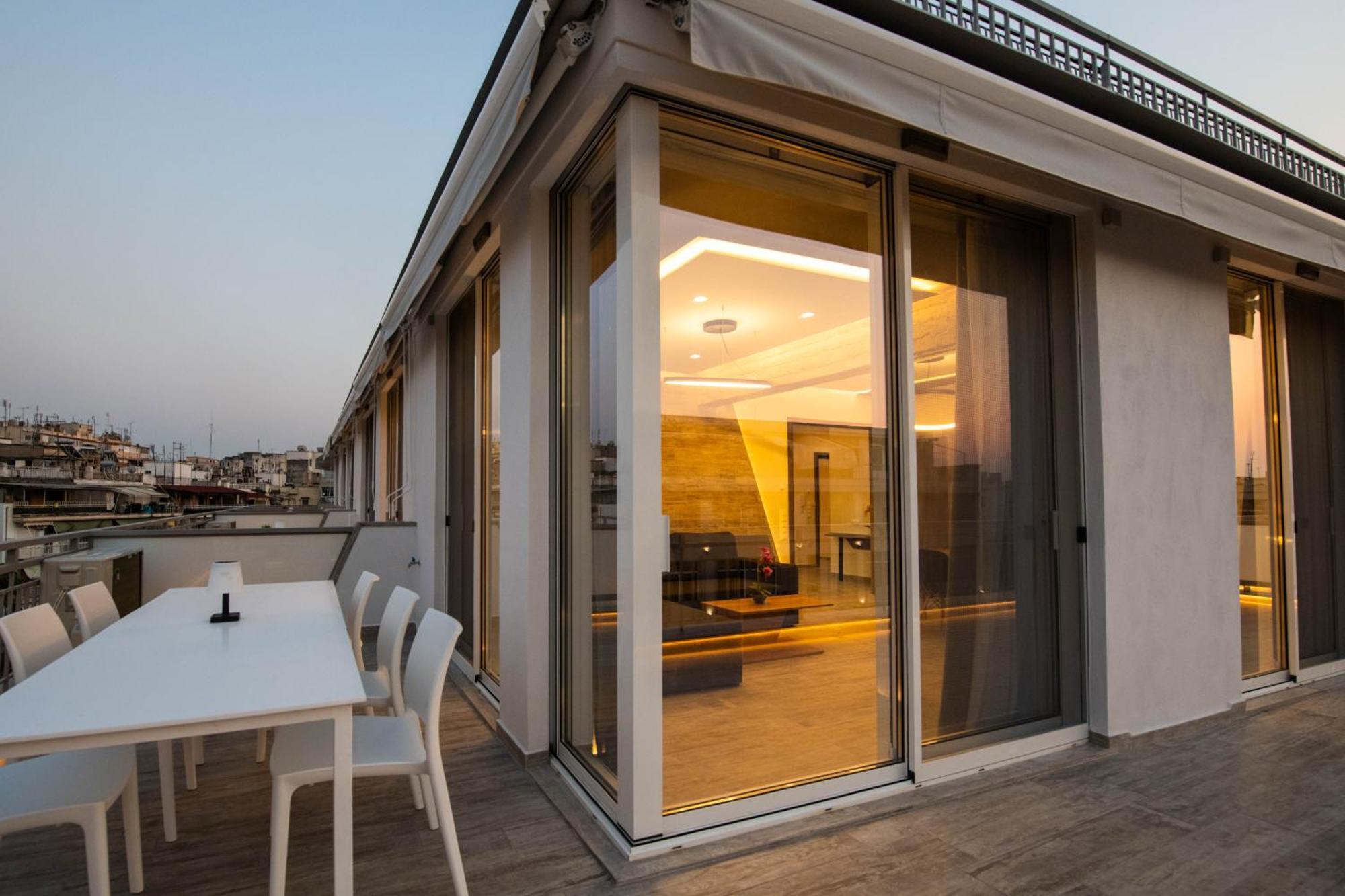Skia Luxury Living Above The Walls Tessalónica Exterior foto