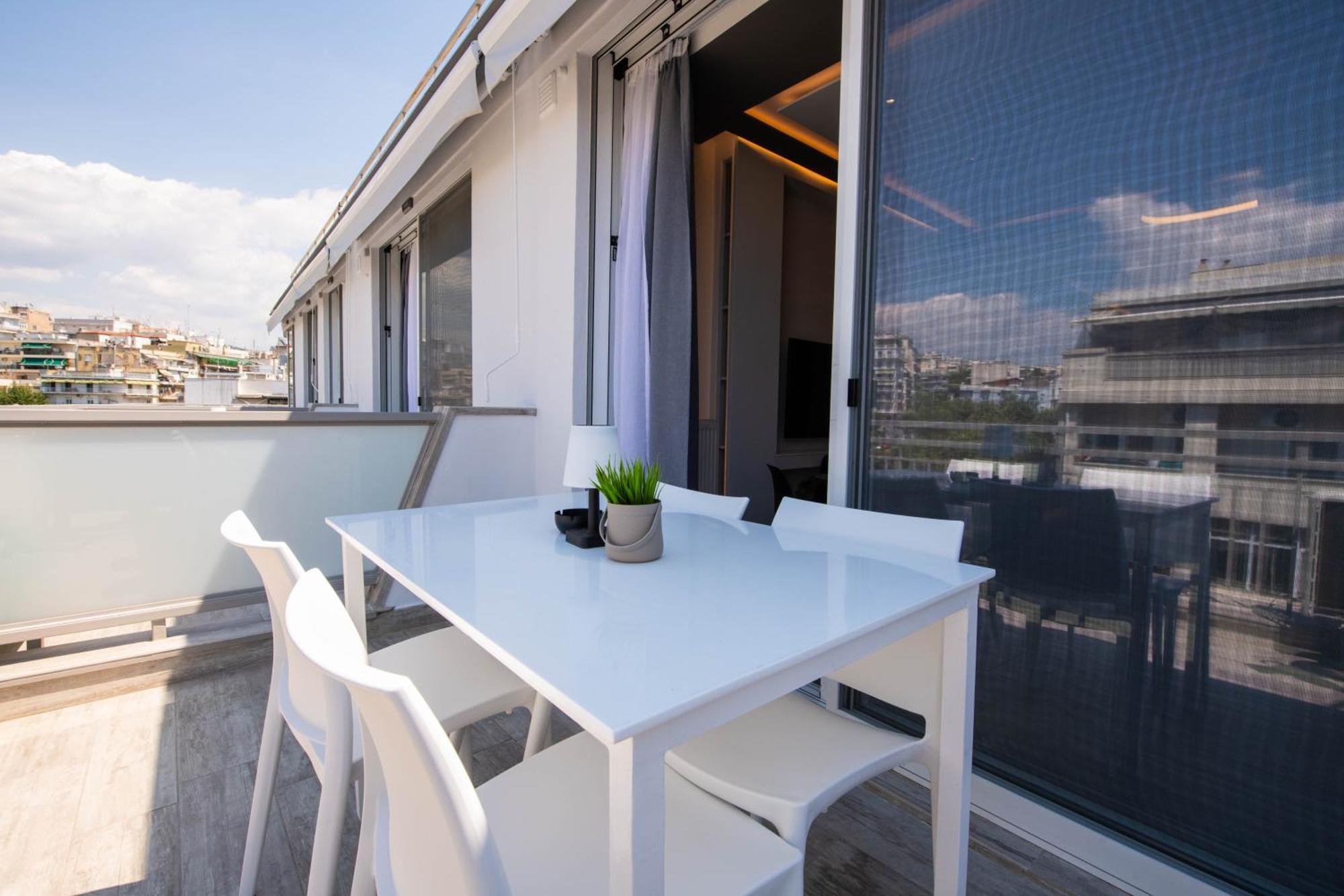 Skia Luxury Living Above The Walls Tessalónica Exterior foto